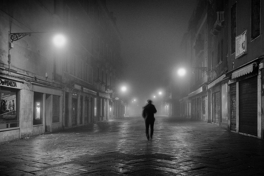 Alone In The Dark Photograph by Domenico Montemagno