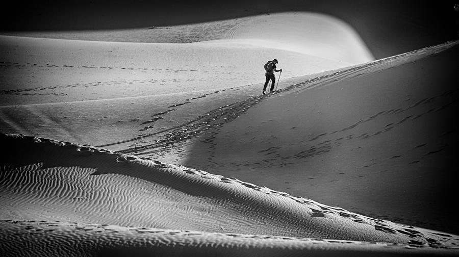 Alone In The Desert Photograph by Angela Muliani Hartojo