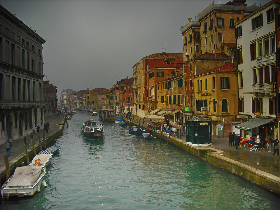 Along A Canal In Venice Photograph by Eye Olating Images
