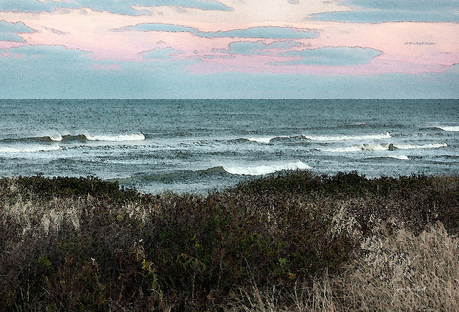 Along Cape Cod II - Watercolor Photograph