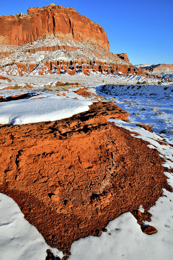 Along Highway 24 in Capitol Reef NP Photograph by Ray Mathis