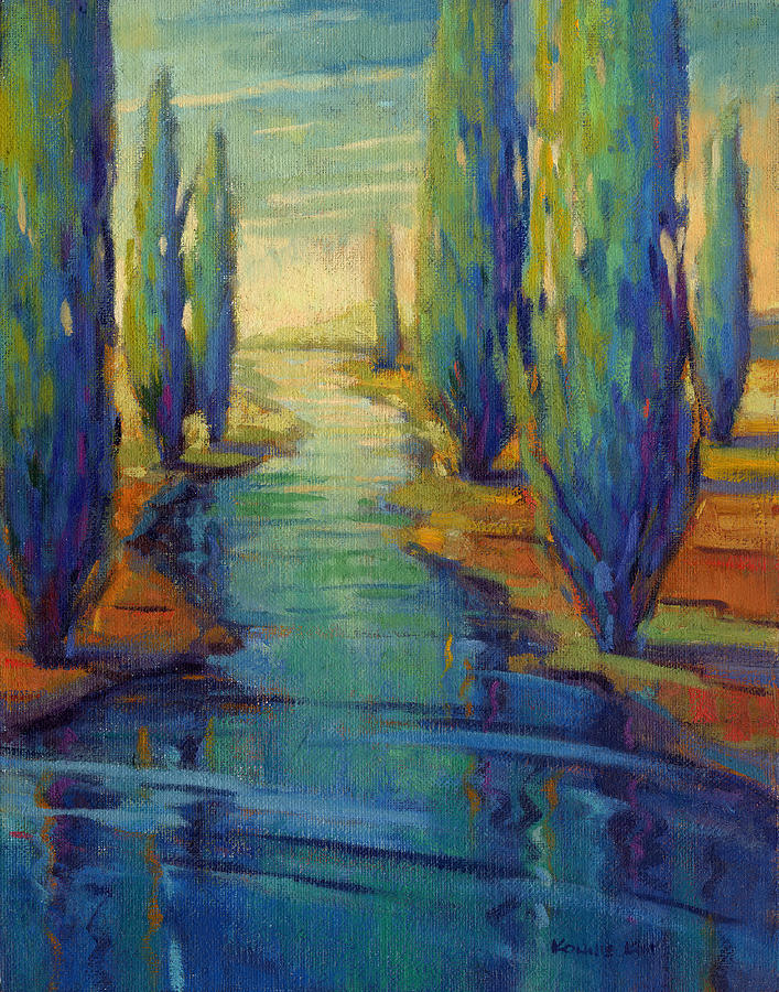 Along The Stream Painting