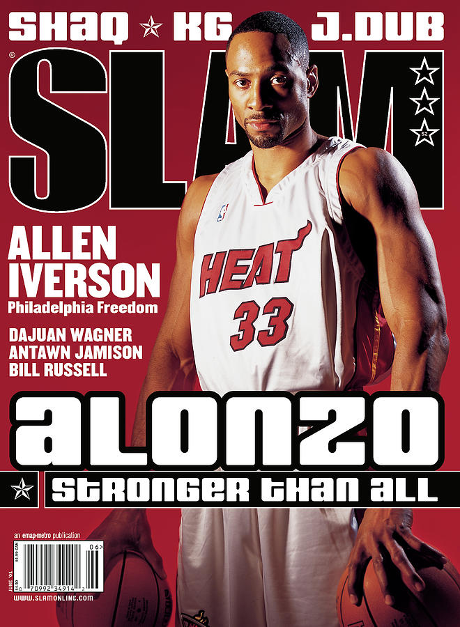 Alonzo Mouning: Stronger Than All SLAM Cover Photograph by Atiba Jefferson