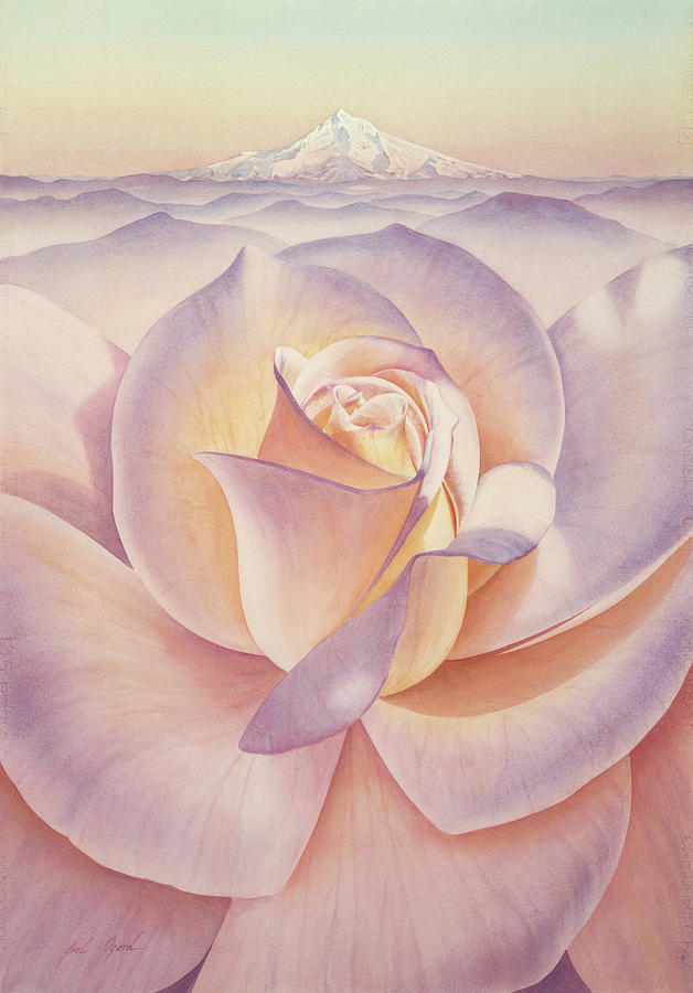 Rose Painting - Alpen Rose by Joel Ogard