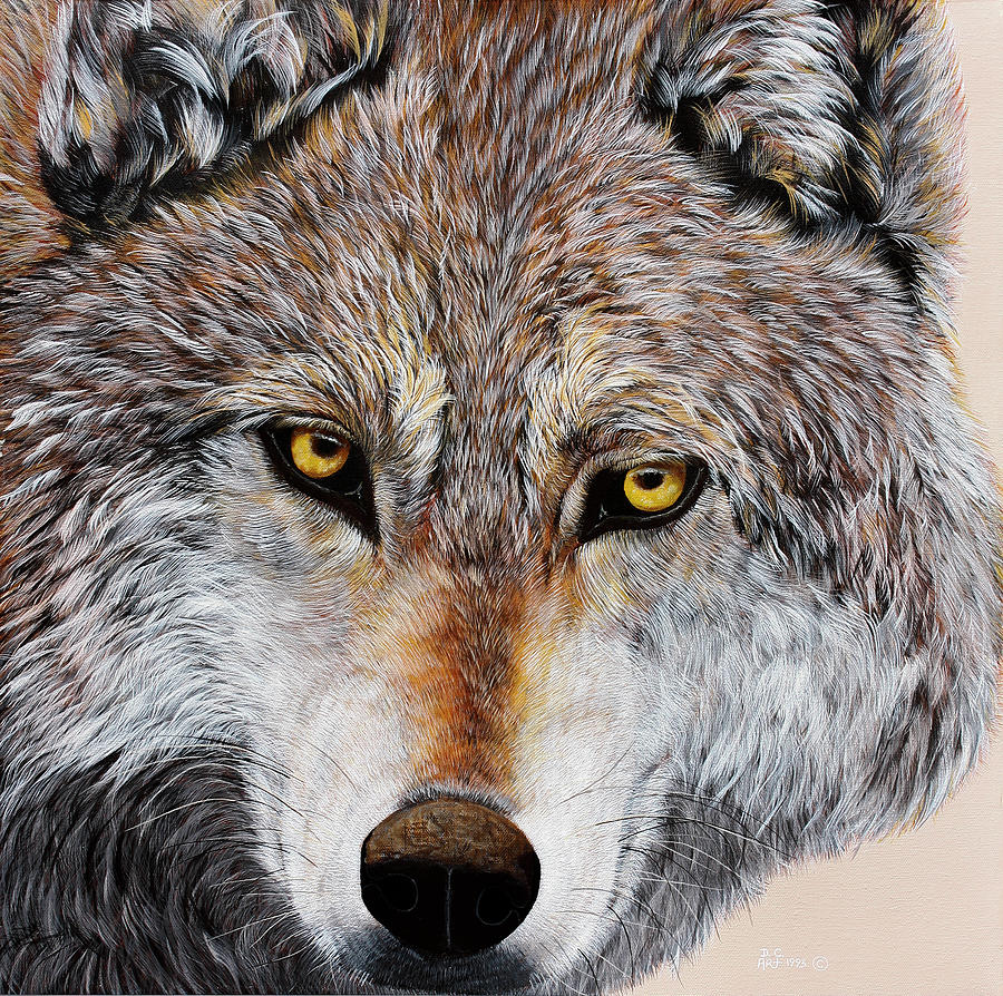 Alpha Painting by Debbie Chamberlin | Fine Art America