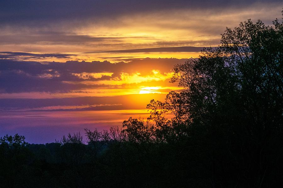 Alpharetta Sunset 1 Photograph by Mary Ann Artz