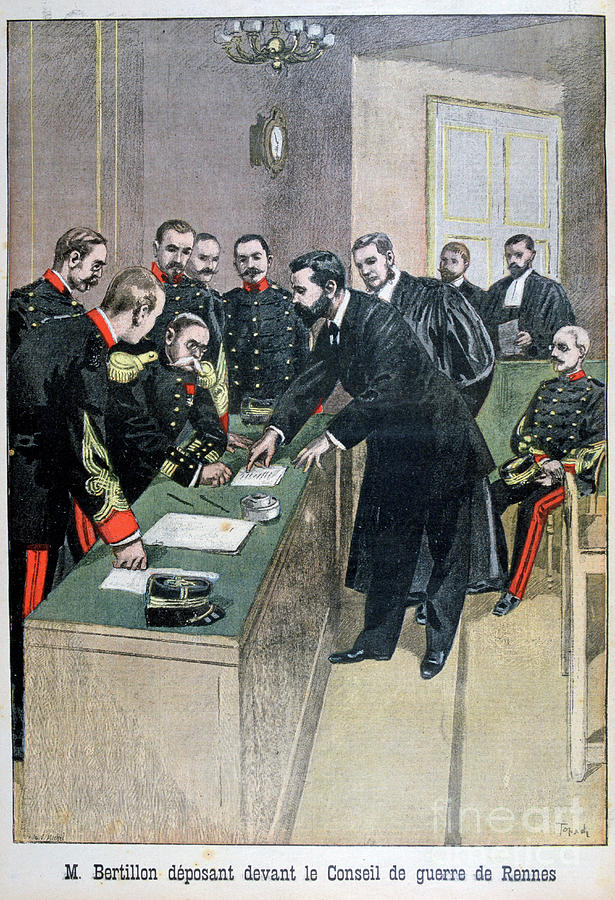 Alphonse Bertillon, French Law Drawing by Print Collector
