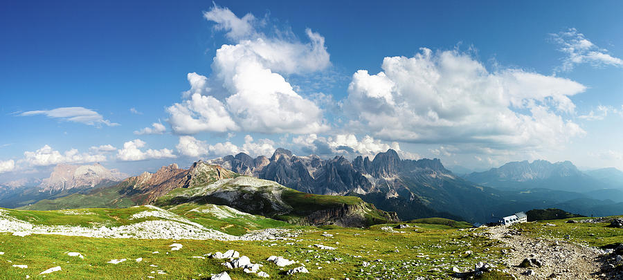 Alpine Landscape, Dolomites, Italian Photograph by Moreiso