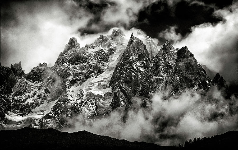 Alps At Chamonix Photograph by Robert Woodward