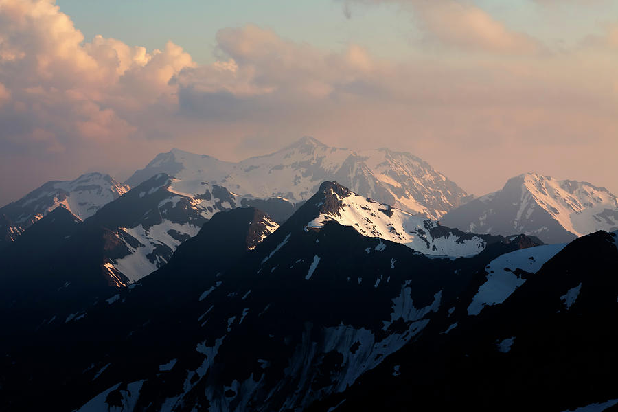 Alps In Sunset Scenery Photograph by Lucynakoch