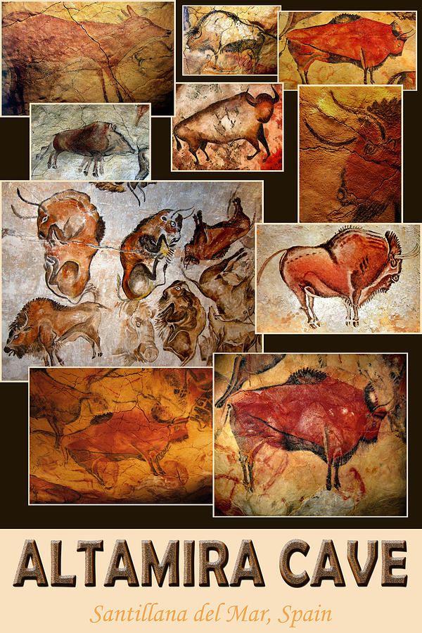 Altamira Cave Art Photograph by Andrew Fare