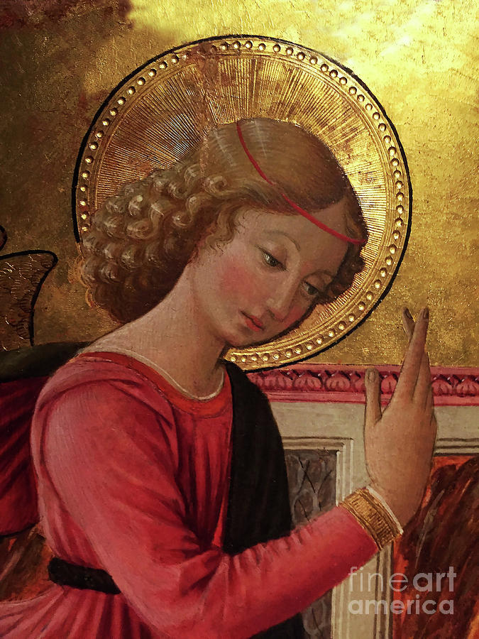 christian paintings of angels