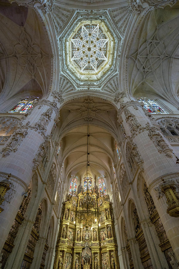 229pcs 3D Metal Art Puzzle Burgos Cathedral Building Mostra vetrina per