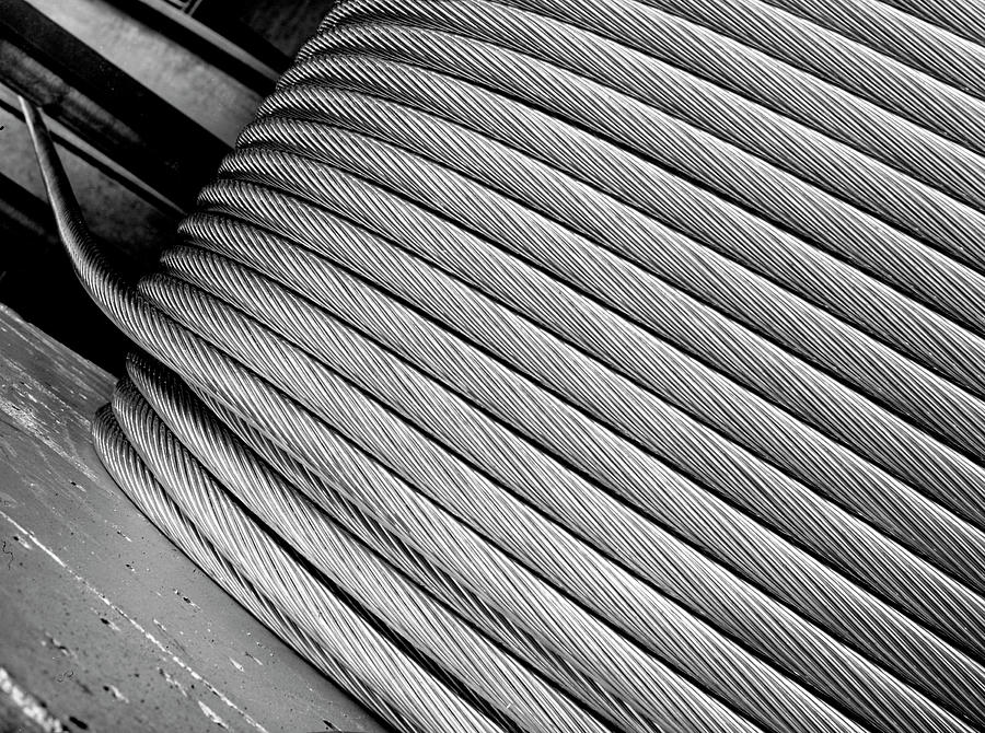 Merchandise Photograph - Aluminum Cable by Margaret Bourke-White