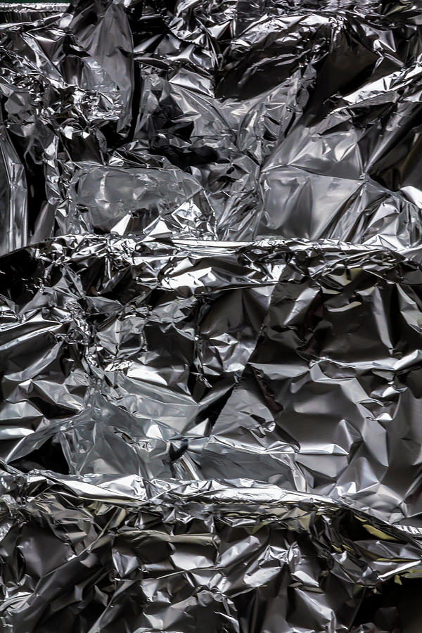 Aluminum Foil Photograph by Robert Ullmann