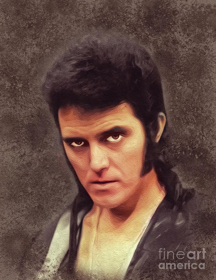Alvin Stardust, Music Legend Painting by Esoterica Art Agency