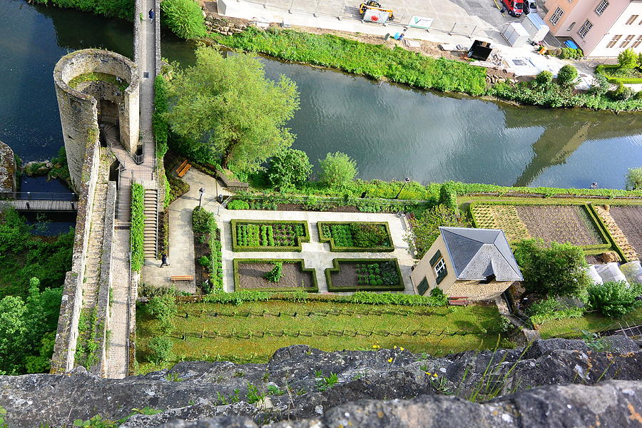Luxembourg City Photograph - Alzette River, Luxembourg City by Two Small Potatoes Luxembourg City Photograph - Alzette River, Luxembourg City by Two Small Potatoes