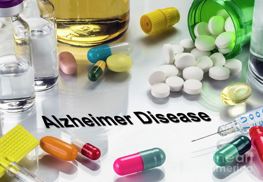Alzheimer Disease Treatment Photograph by Digicomphoto/science Photo Library