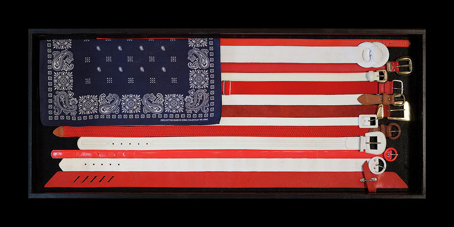 American Flag Photograph - Am Accessories by Roderick E. Stevens
