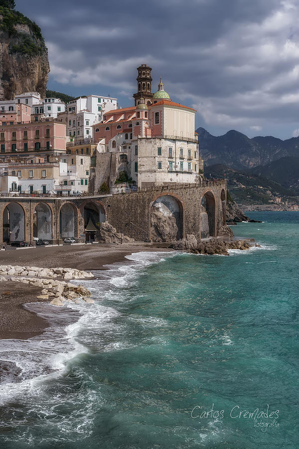 Landscape Photograph - Amalfi by Carlos Cremades