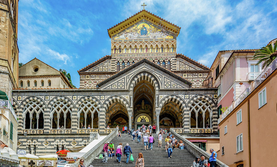 Amalfi Cathedral Photograph by Marcy Wielfaert