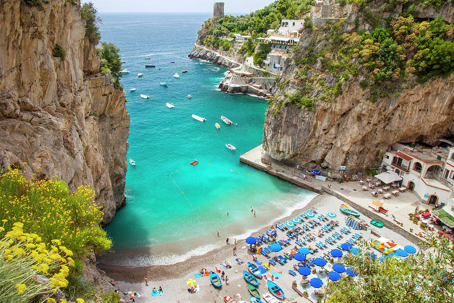 Amalfi Coast Beach Photograph by Brian Jannsen