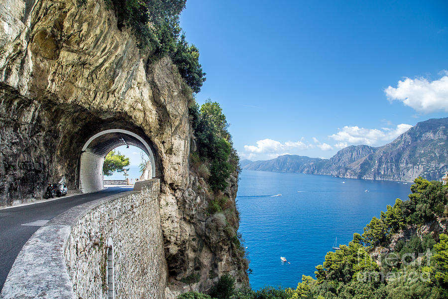 Motor Photograph - Amalfi Coast Italy by Marcelo Alex Motor Photograph - Amalfi Coast Italy by Marcelo Alex