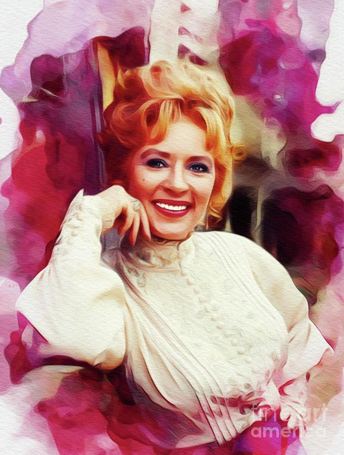 Amanda Blake, Actress Painting by Esoterica Art Agency - Pixels Merch