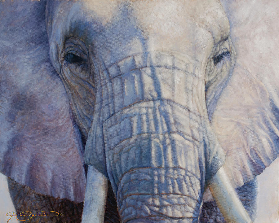 Wildlife Painting - Amani by James Corwin Fine Art