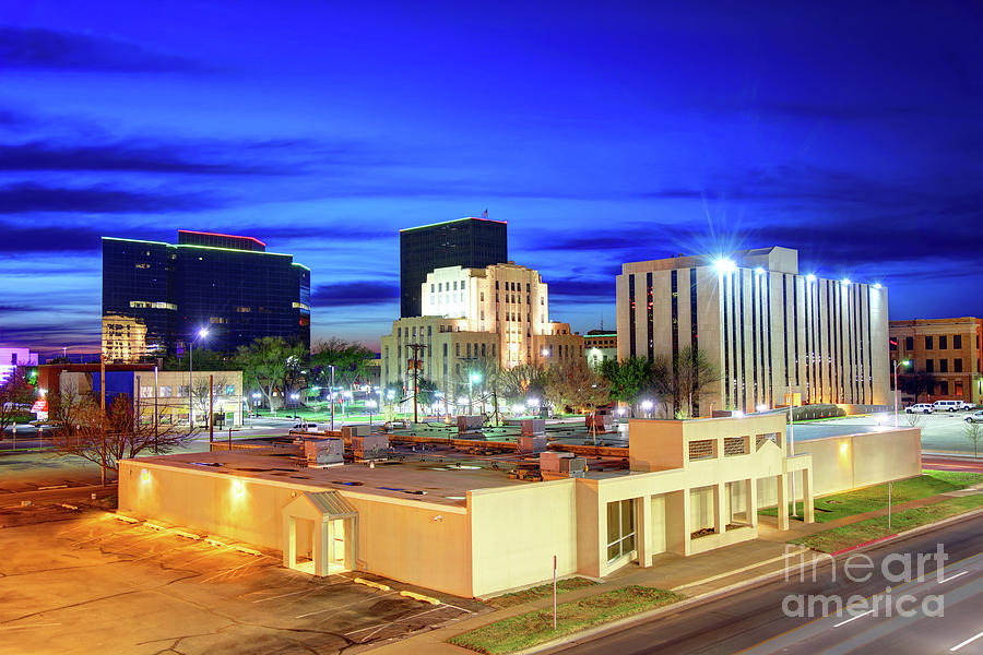 Amarillo, Texas Skyline Photograph by Denis Tangney Jr