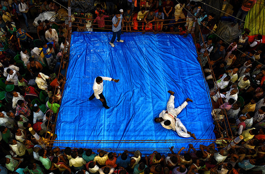 Amateur Wrestling Photograph by Avishek Das
