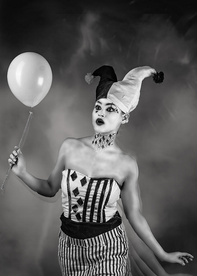 Amazed Clown Photograph by Debasish Chattopadhyay - Fine Art America