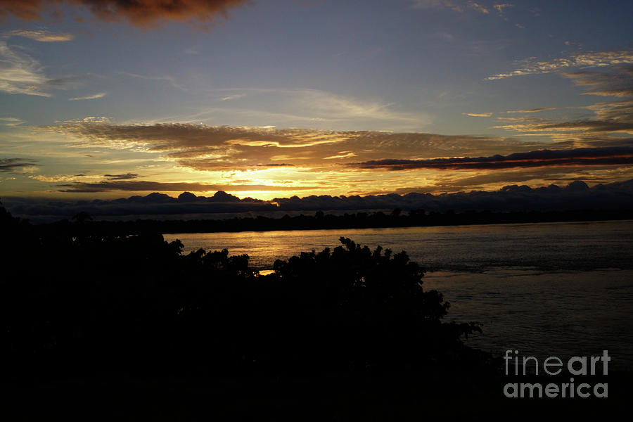 Amazon Sunset Photograph by Cassandra Buckley