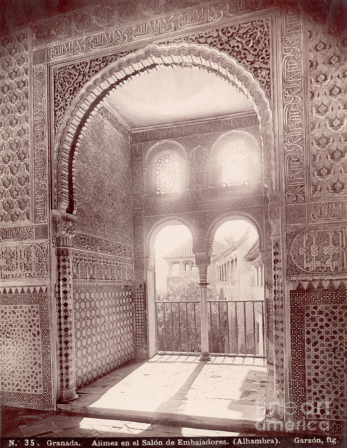 Ambassadors Room In Alhambra Palace Photograph by Bettmann