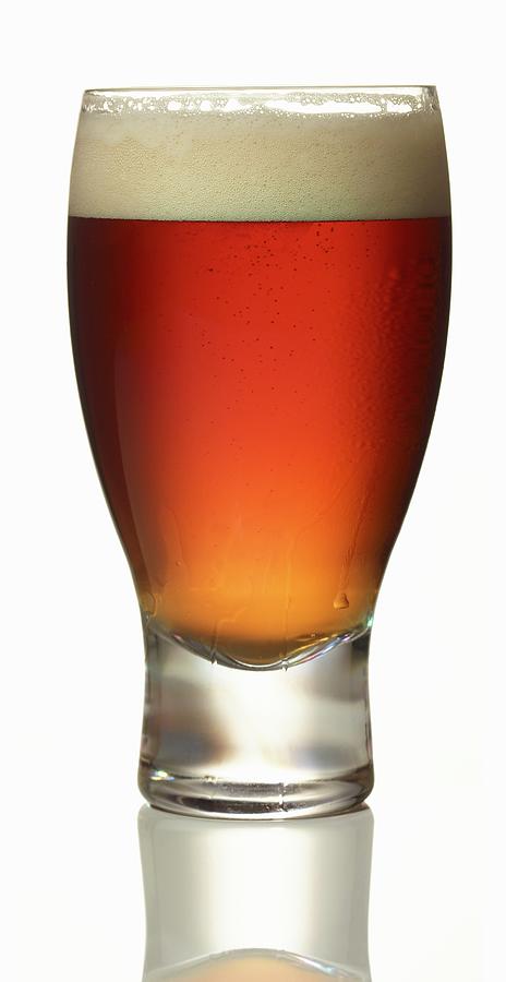 Amber Ale In A Pils Glass Photograph by Michael S. Harrison