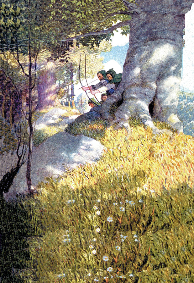 Ambush Painting by N.C. Wyeth