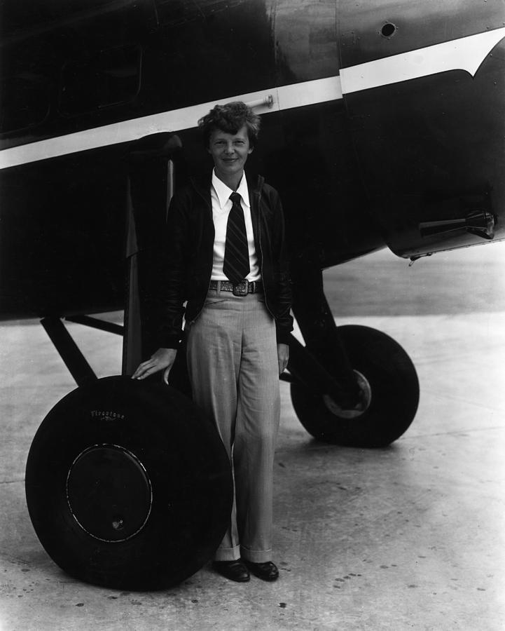 Amelia Earhart Photograph by American Stock Archive