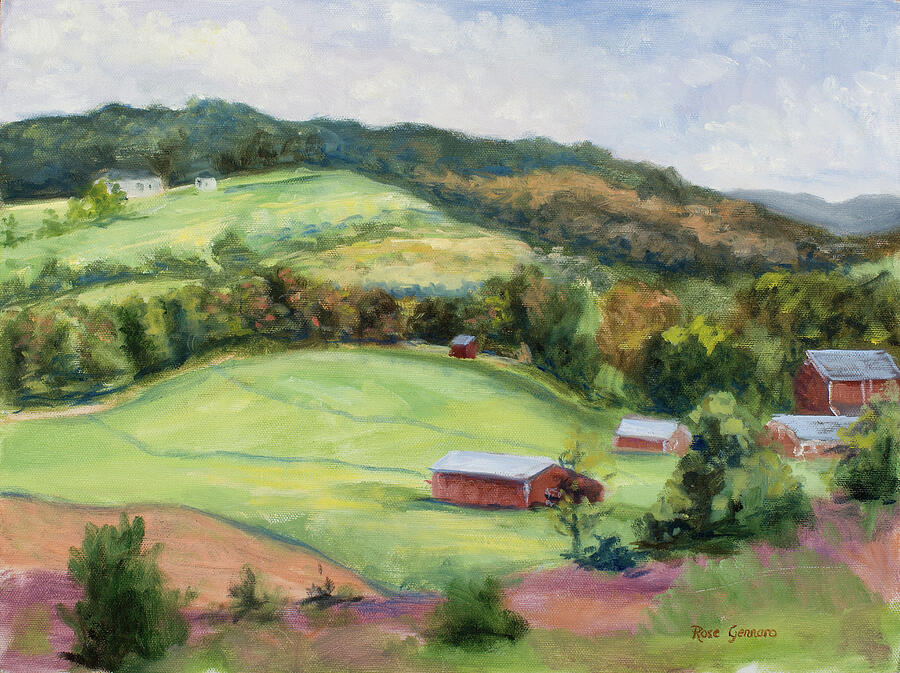Amenia Painting - Amenia by Rose Gennaro Amenia Painting - Amenia by Rose Gennaro