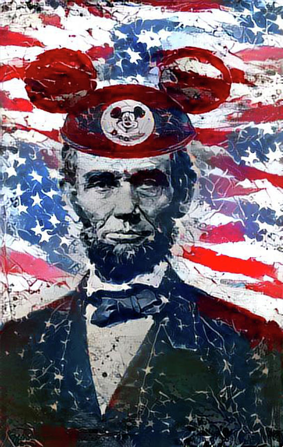America is Already Great - Abraham Lincoln Photograph by Bill Cannon