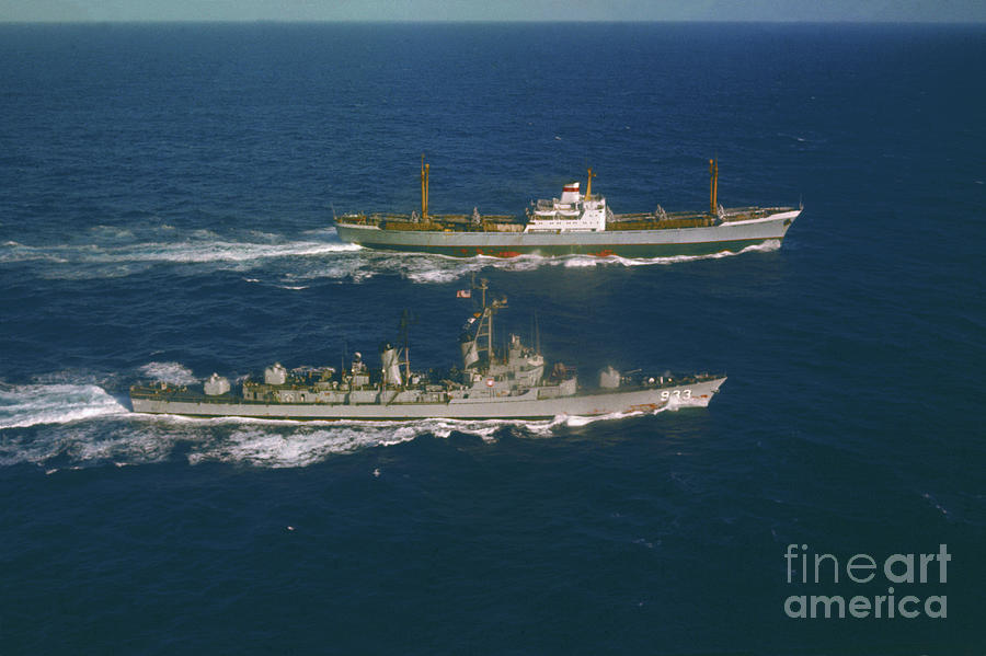 American And Russian Military Vessels Photograph by Bettmann