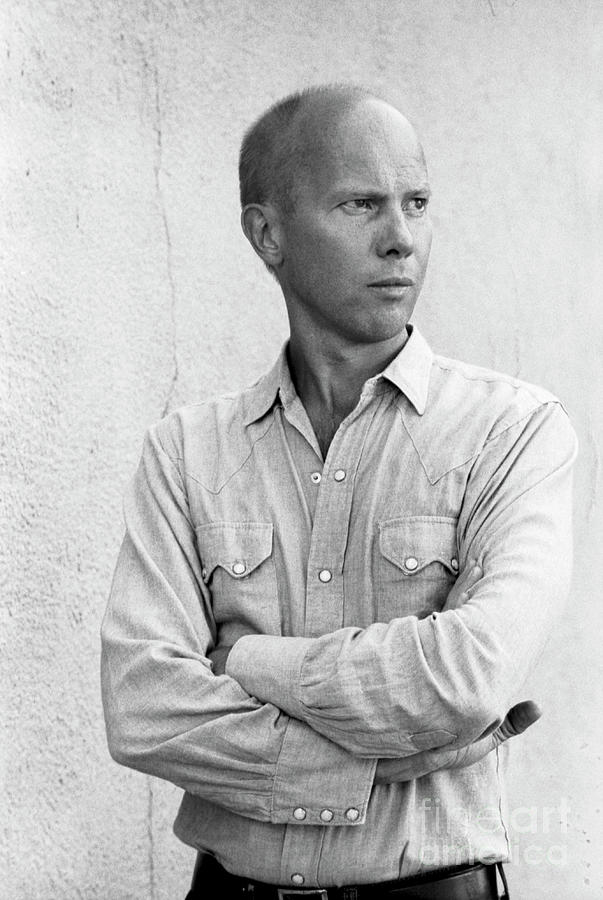American Artist Ray Johnson In Locust Photograph by The Estate Of David Gahr