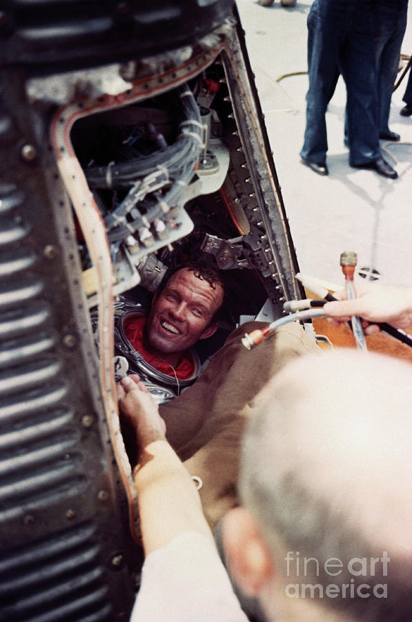 American Astronaut Gordon Cooper Photograph by Bettmann