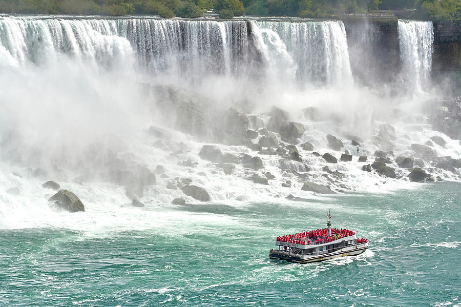 American Falls, Niagara Photograph by Jim Hughes