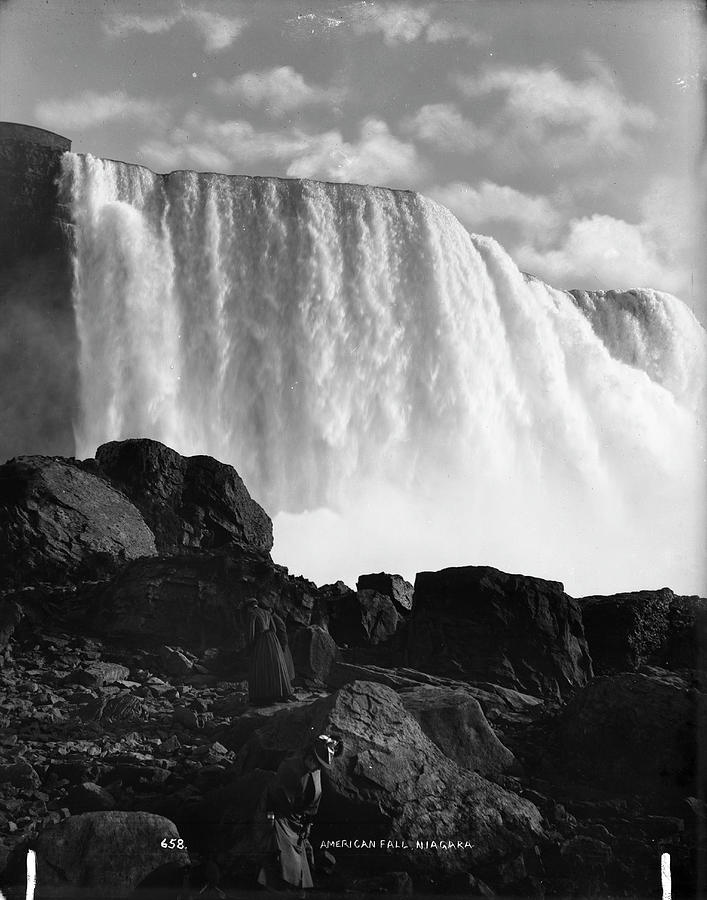 American Falls Photograph by The New York Historical Society