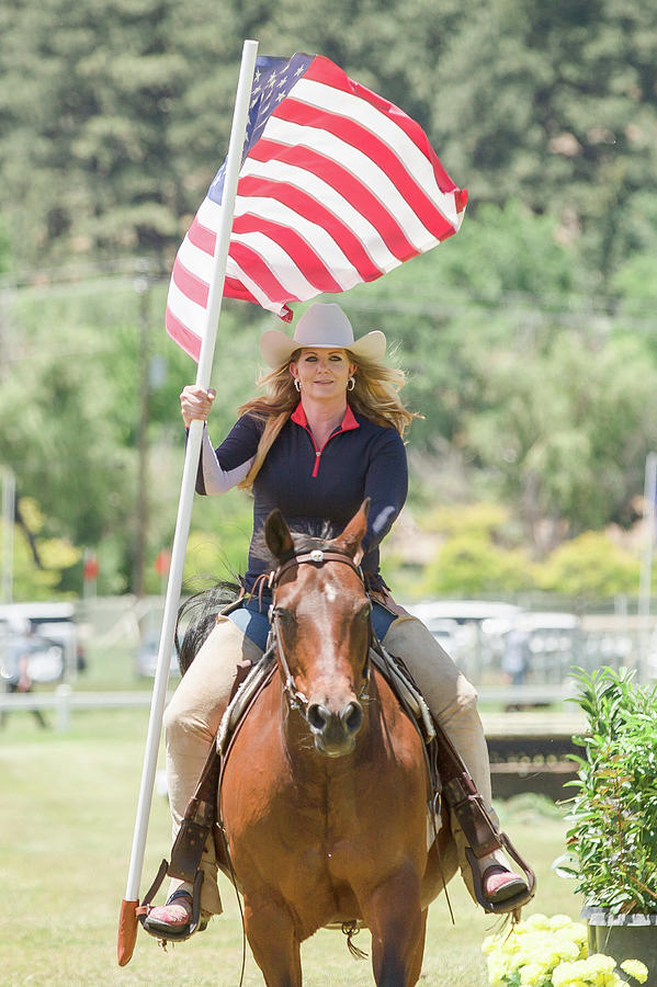 American Flag by Anett Mindermann American Flag by Anett Mindermann