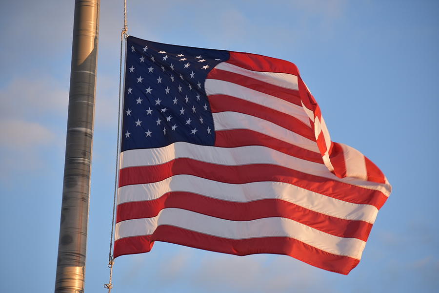 American Flag Photograph by Branden Kelledy