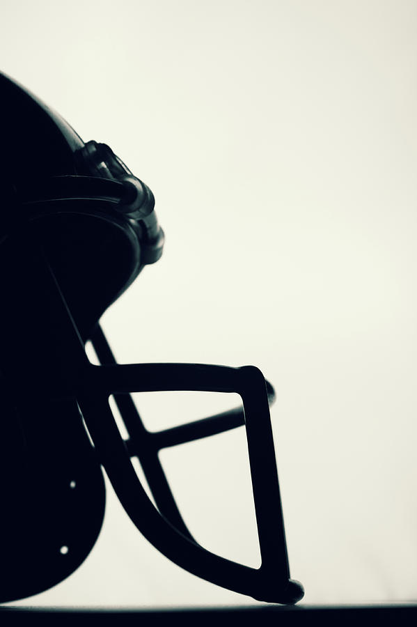 American Football Helmet Photograph by Schulteproductions
