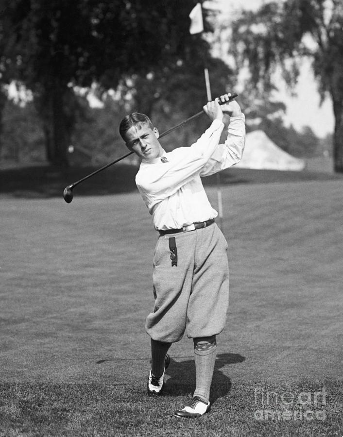 American Golf Champion Bobby Jones Photograph by Bettmann