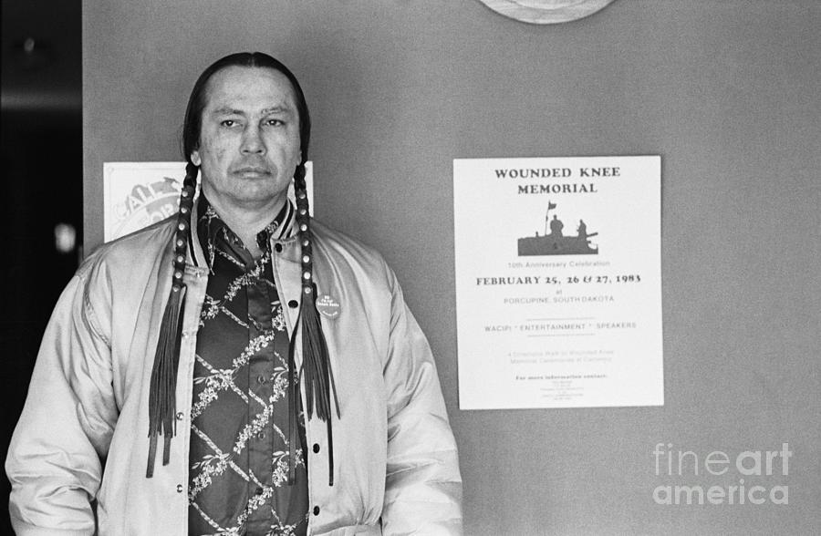 American Indian Movement Leader Photograph by Bettmann