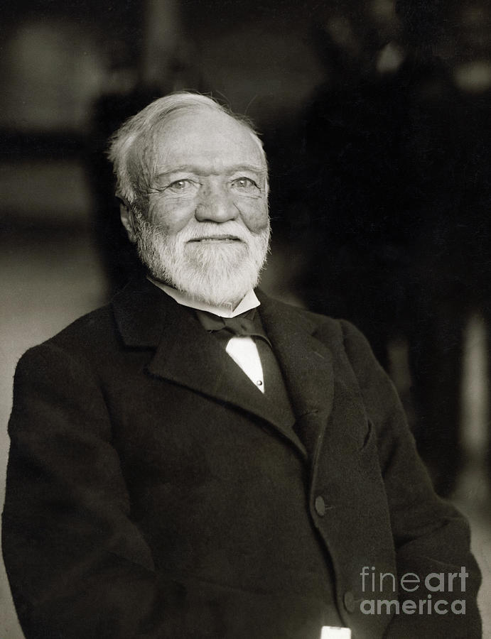 American Industrialist Andrew Carnegie Photograph by Bettmann